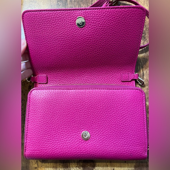 Tory Burch pink clutch/side bag - Picture 3 of 6